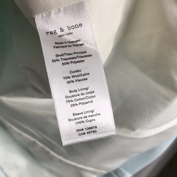 NWT ~ Rag and Bone Rylie Single Button Blazer - Picture 5 of 7